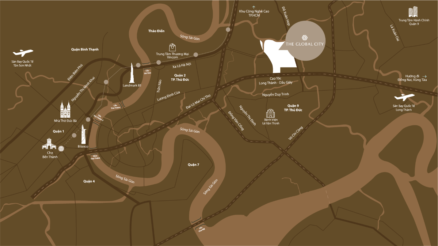 The Global City Ở Đâu? Tổng Quan Vị Trí Và 5 Lợi Thế Nổi Bật Của Trung Tâm Mới TP.HCM