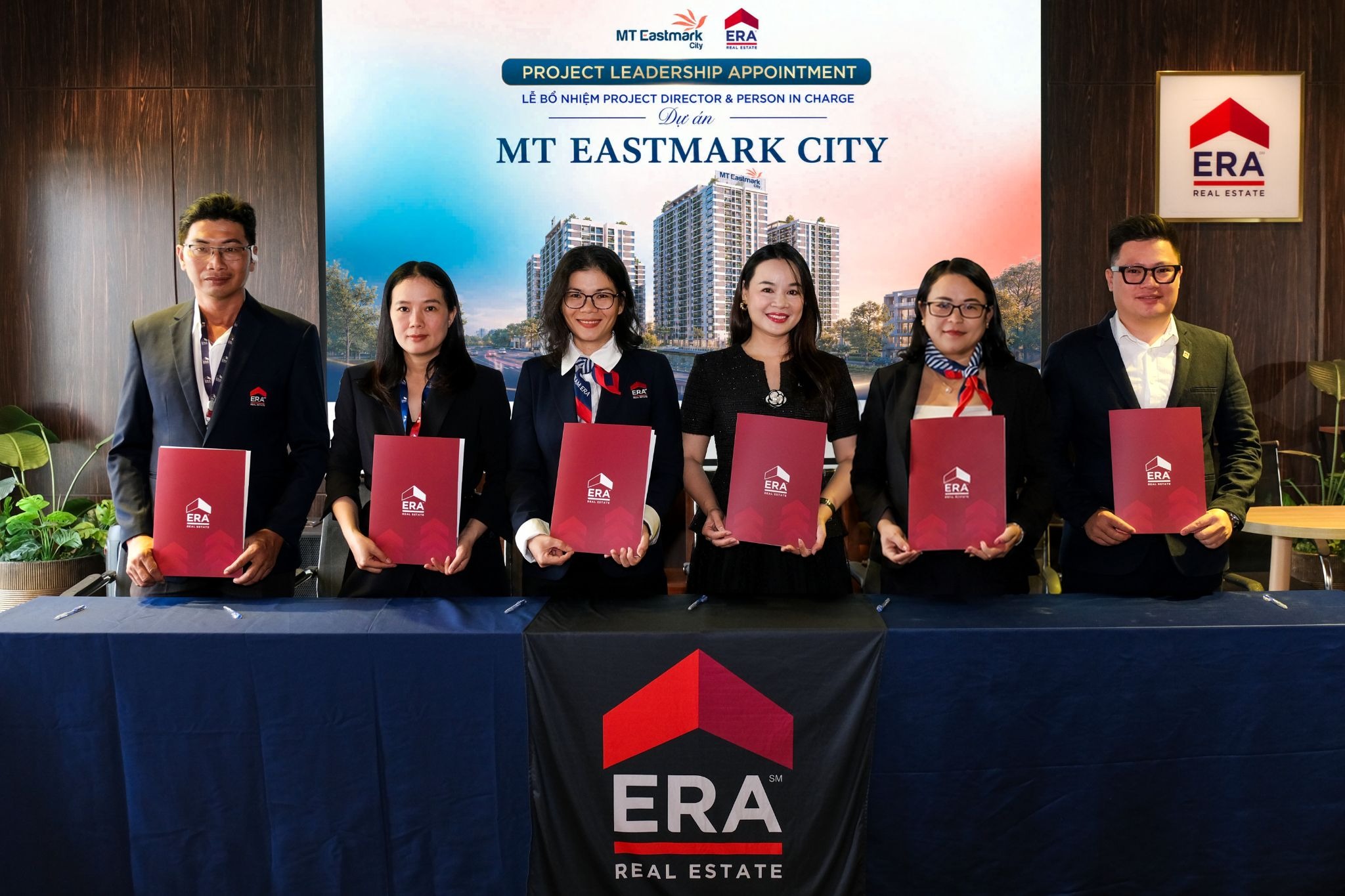 Lễ ký kết và bổ nhiệm dự án MT EASTMARK: ERA Vietnam chính thức khởi động đội ngũ lãnh đạo dự án