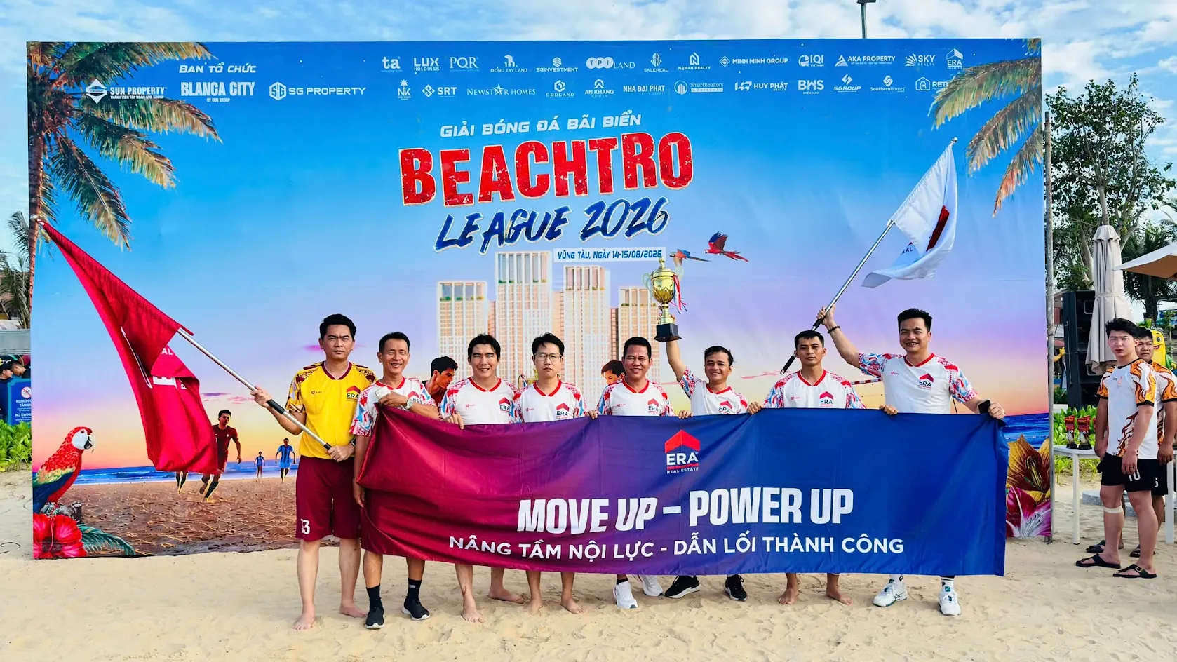 Beachtro League 2026 bùng nổ khí thế tại Blanca Beach