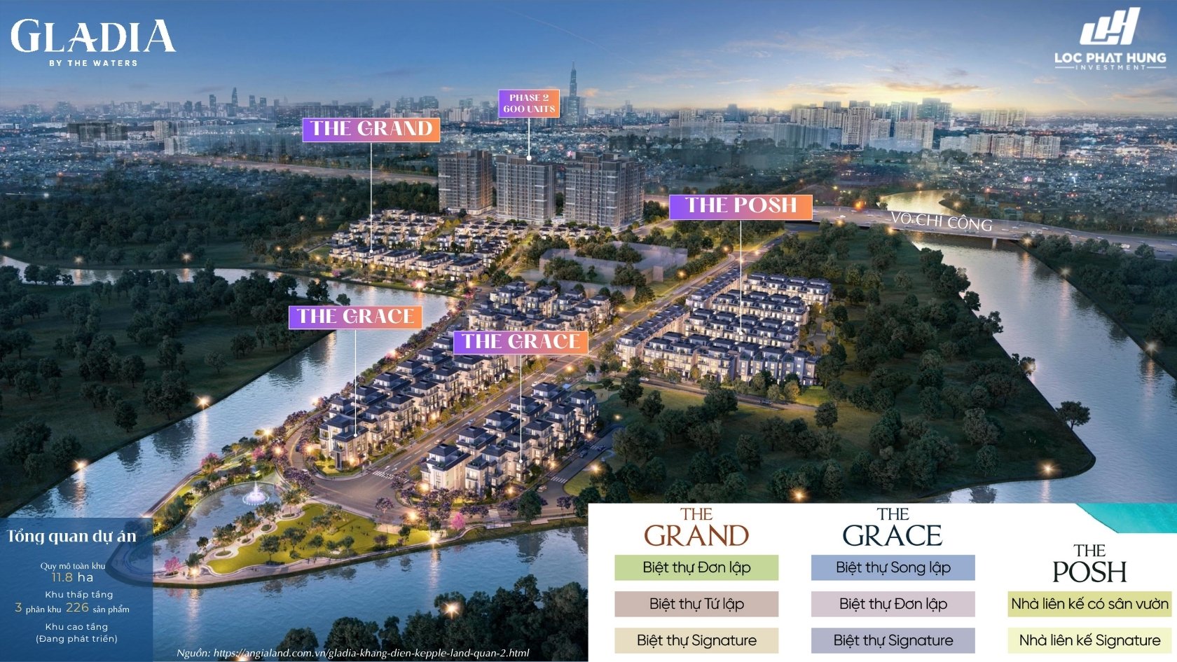 Gladia by the Waters: Tổng Quan Dự Án Nhà Ở Cao Cấp Bên Sông Tại Khu Đông TP.HCM